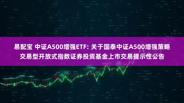 易配宝 中证A500增强ETF: 关于国泰中证A500增强策略交易型开放式指数证券投资基金上市交易提示性公告