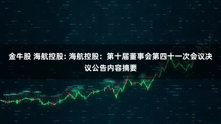 金牛股 海航控股: 海航控股：第十届董事会第四十一次会议决议公告内容摘要